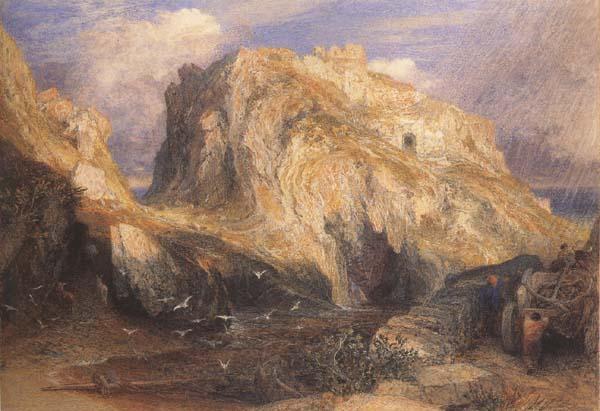 Samuel Palmer King Arthur s Castle,Tintagel,Cornwall France oil painting art